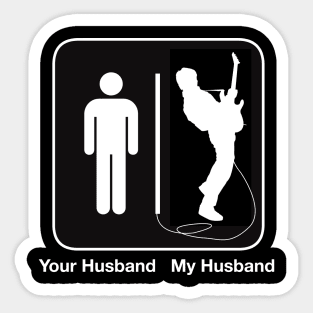 Your Husband My Husband Sticker